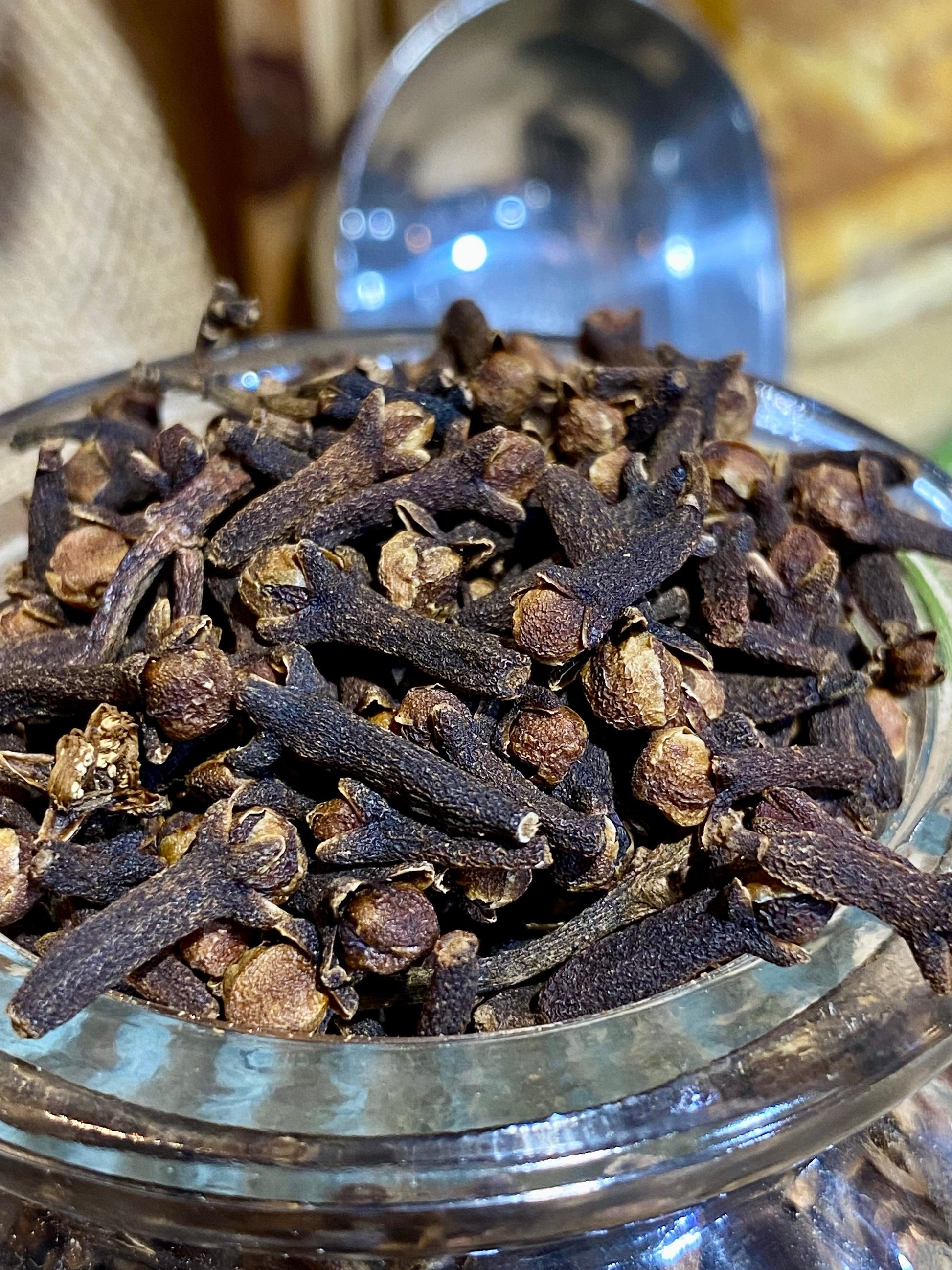 Clous de girofle entiers brun foncé avec tête intacte qualité premium