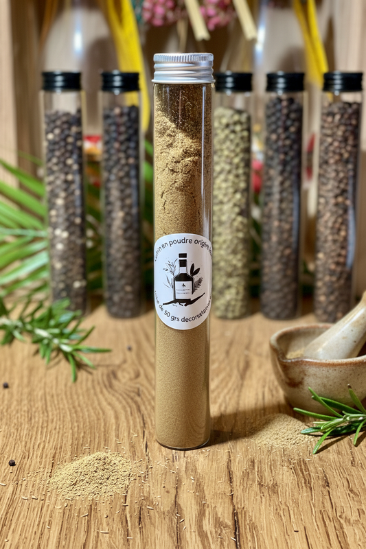 Cumin en poudre Inde — tube 50 grammes
