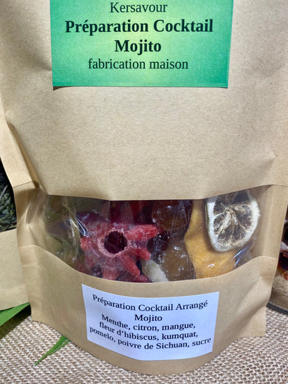 Mélange pour cocktail Mojito | Kit pour cocktail | Kersavour