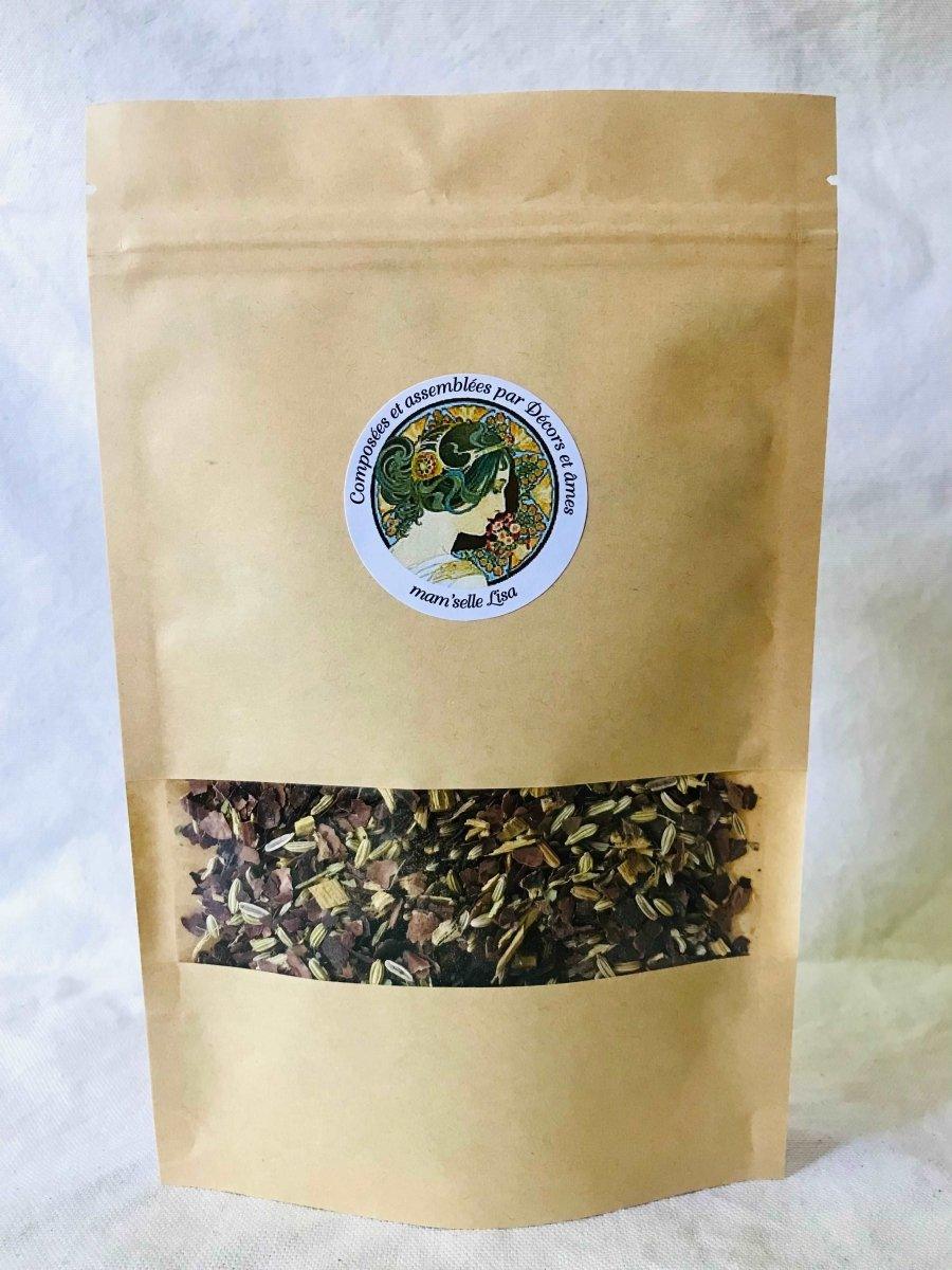 Infusion bio cacao réglisse maté