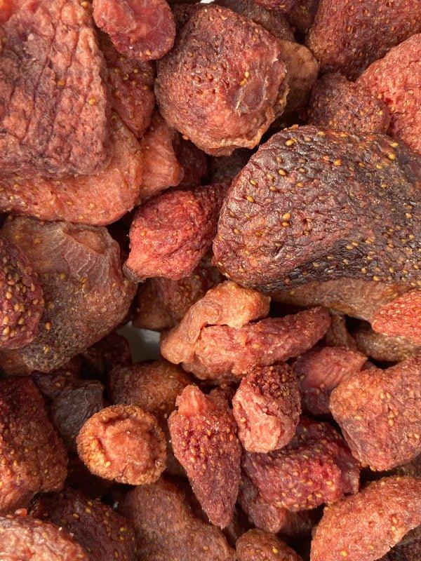 fraises séchées pour rhum arrangé maison