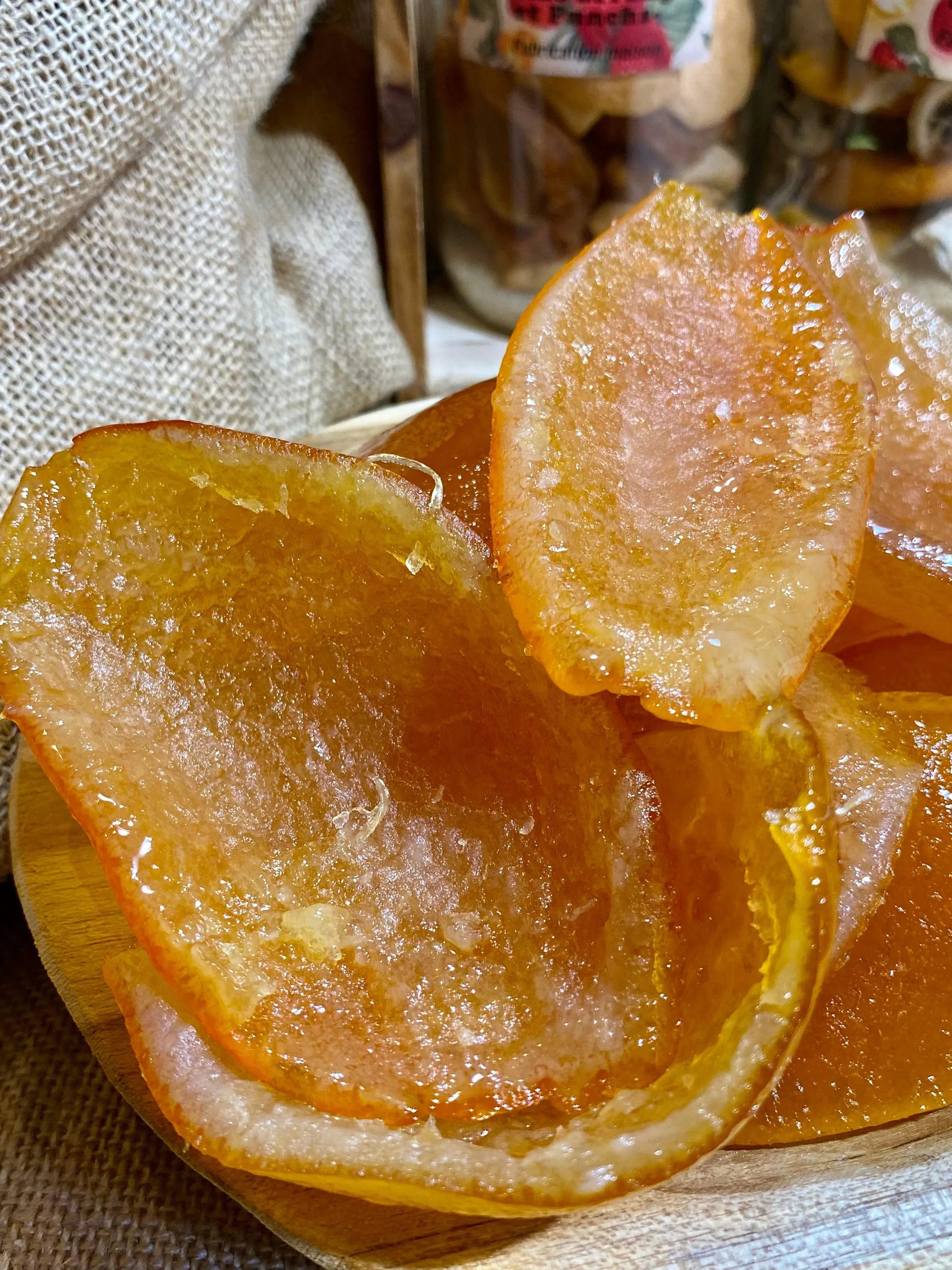 Écorces d'orange confites vente en ligne au kilo