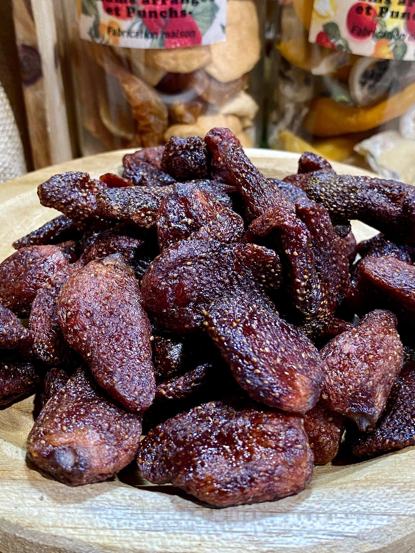 Fraises séchées naturelles sans sucre ajouté – fruit sec moelleux et sucré naturellement