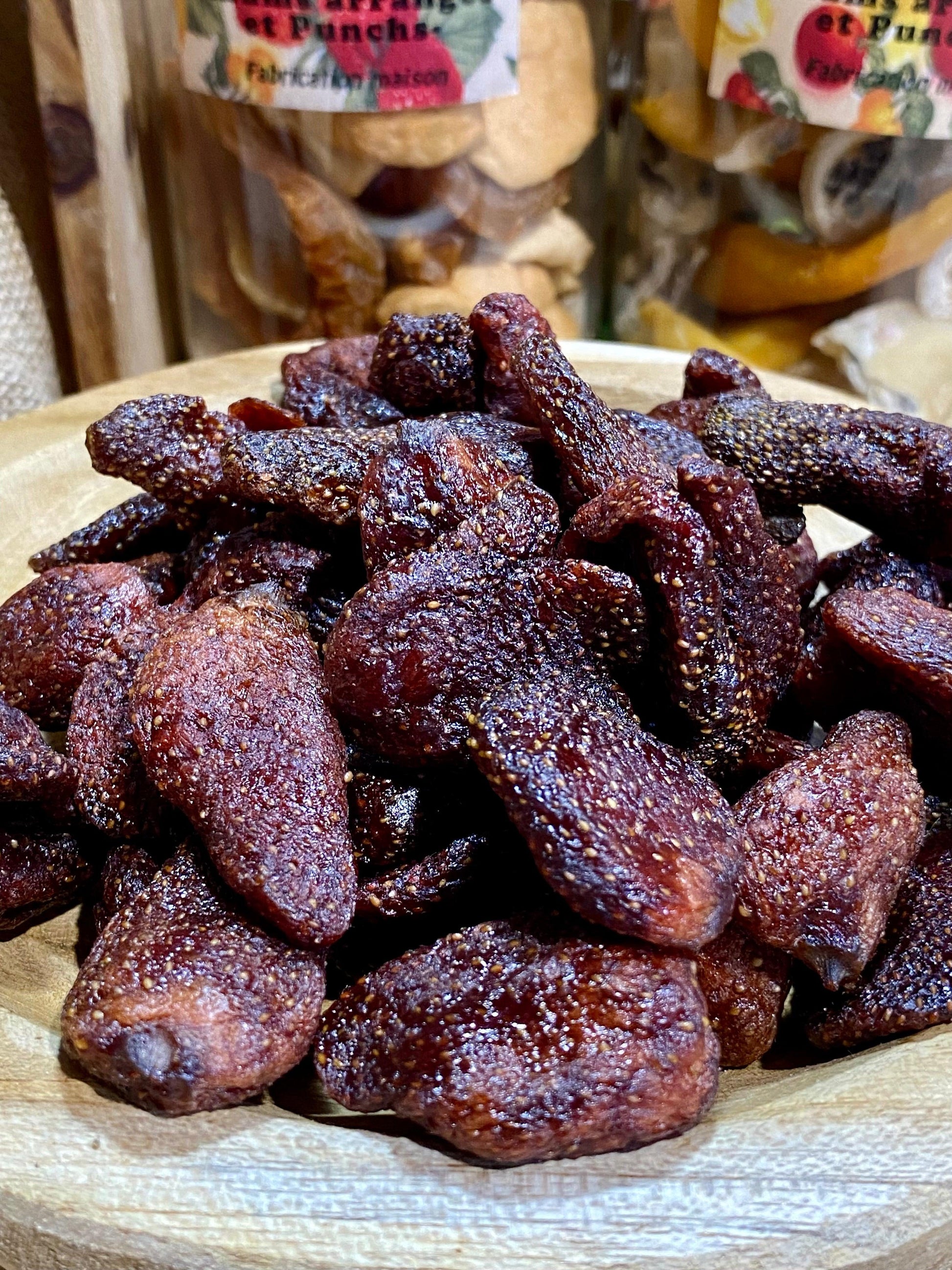 Fraises séchées naturelles sans sucre ajouté – fruit sec moelleux et sucré naturellement