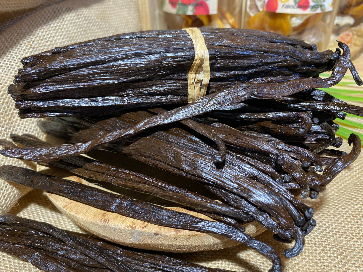 Gousses de vanille Ouganda 17–19 cm, longues, charnues et parfumées