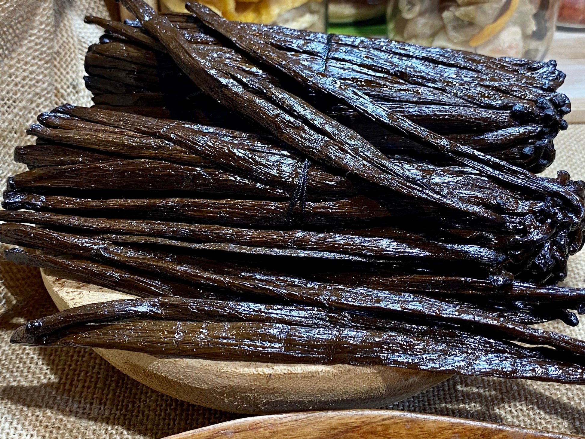 Gousses de vanille de Madagascar pour utilisation en pâtisserie et desserts