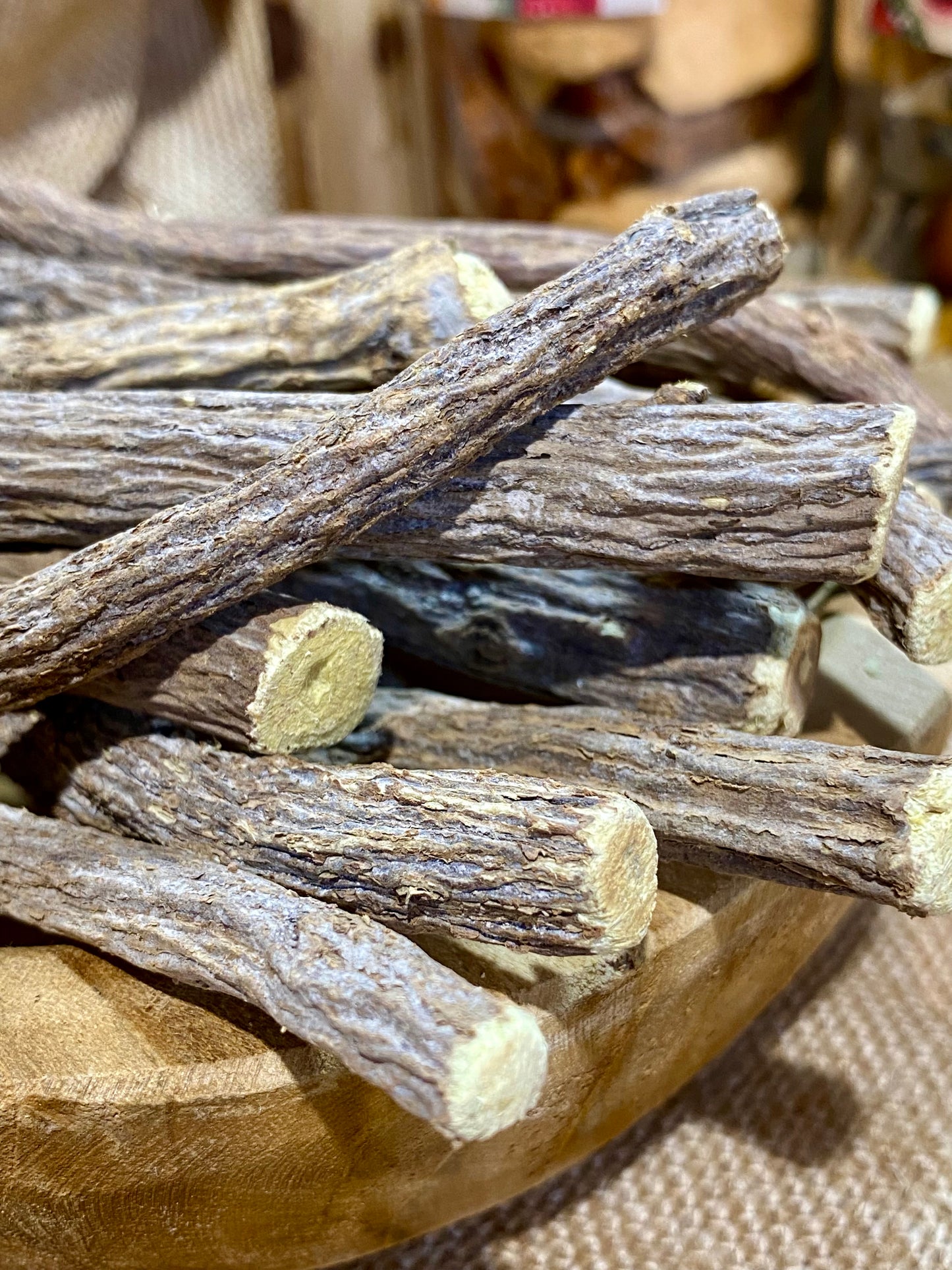 Infusion de bois de réglisse naturel aux propriétés digestives