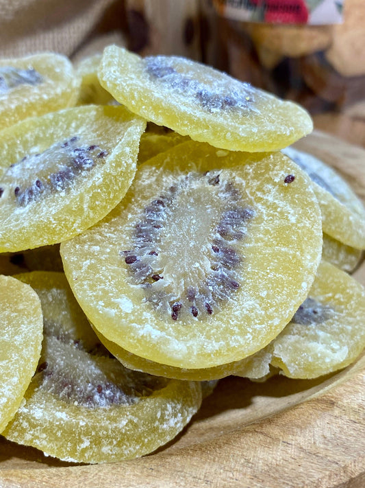 Kiwi séché prêt à consommer – texture moelleuse légèrement croquante fruitée