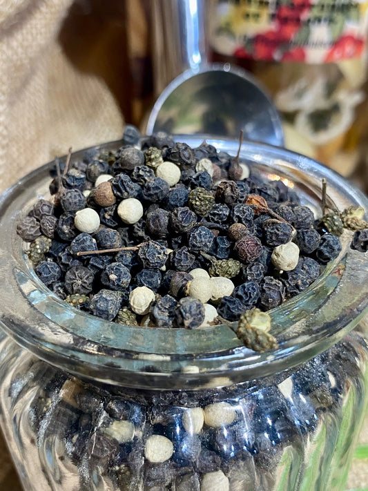 Mélange 4 Baies pour moulin à poivre – prêt à assaisonner viandes, poissons et légumes