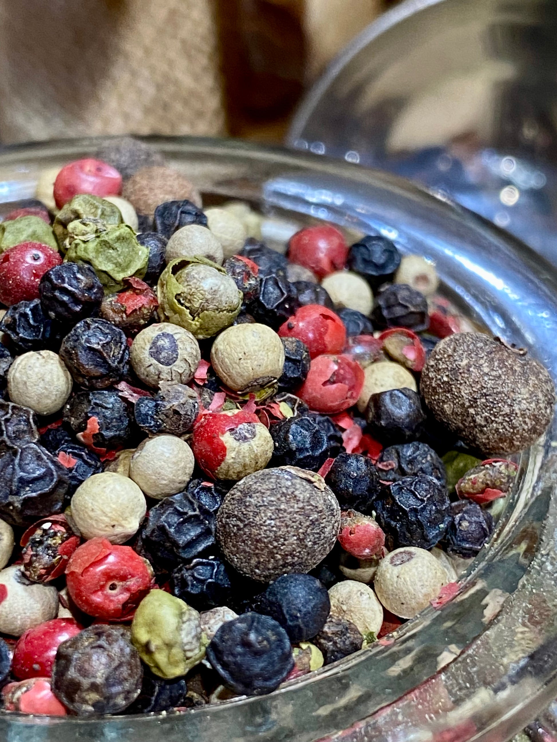 Mélange 5 baies en grains pour assaisonner une viande grillée