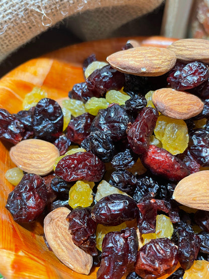 Mélange fruits secs antioxydants – cranberry, raisin et amande naturels
