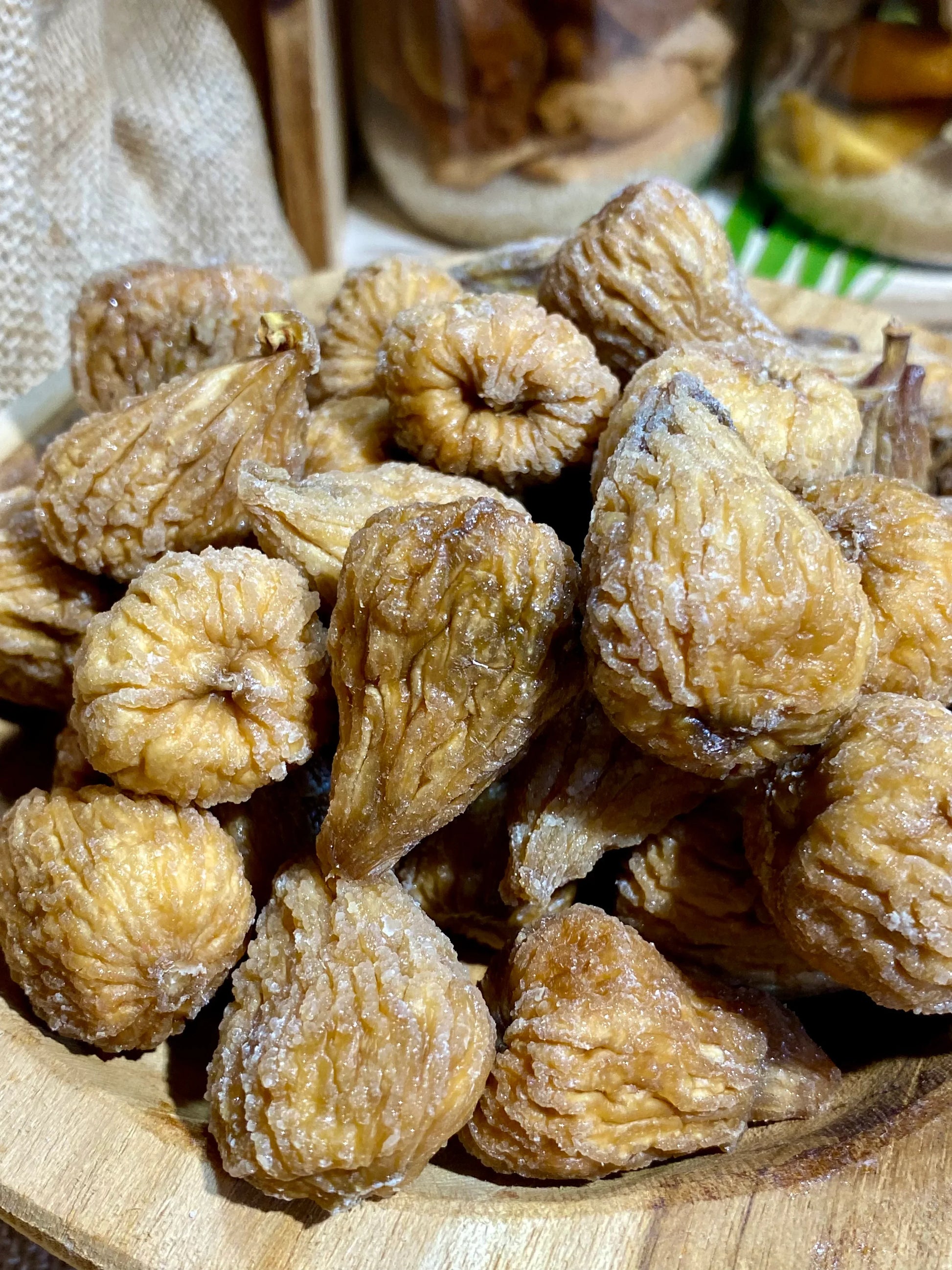 Mini figues séchées moelleuses en vrac – fruit sec naturel sucré