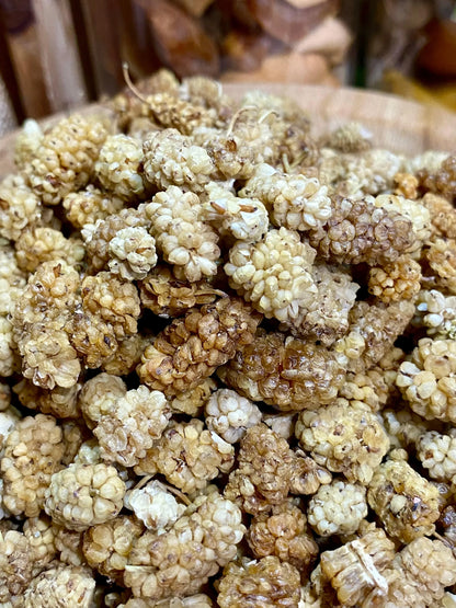 mûres blanches séchées sans sucre ajouté 