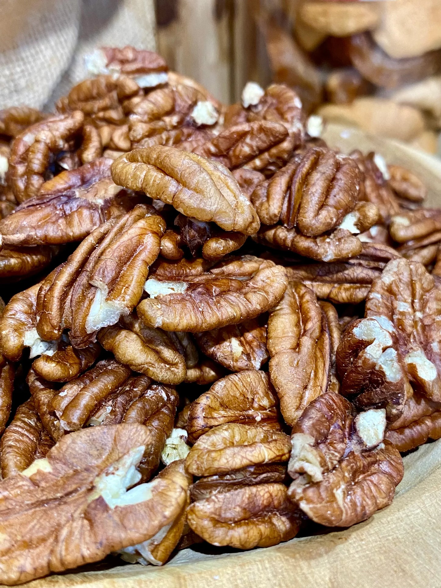 noix de pécan snack sain riche en nutriments