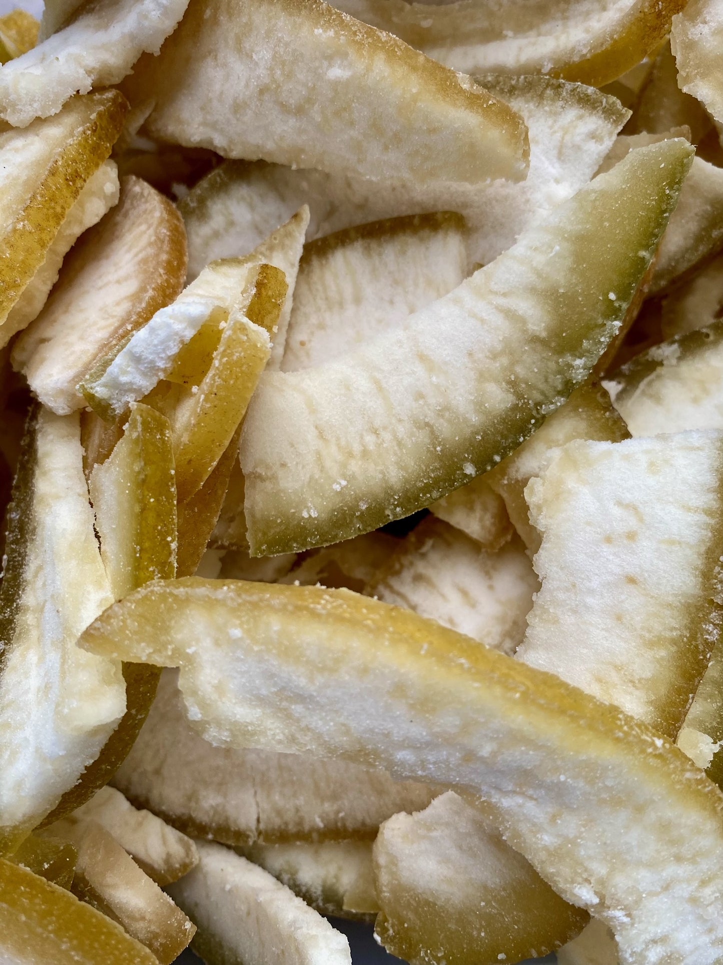 Pamplemousse jaune séché pour snack fruité