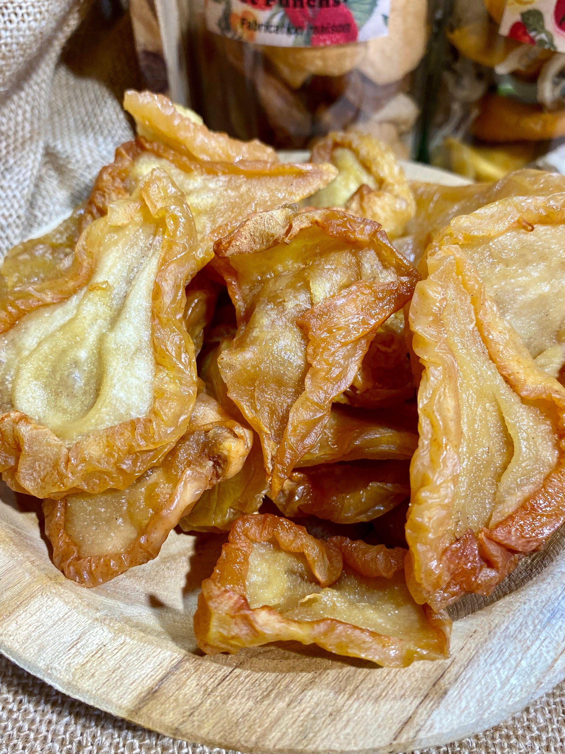 Poire séchée naturelle sans sucre ajouté vente en vrac au kilo