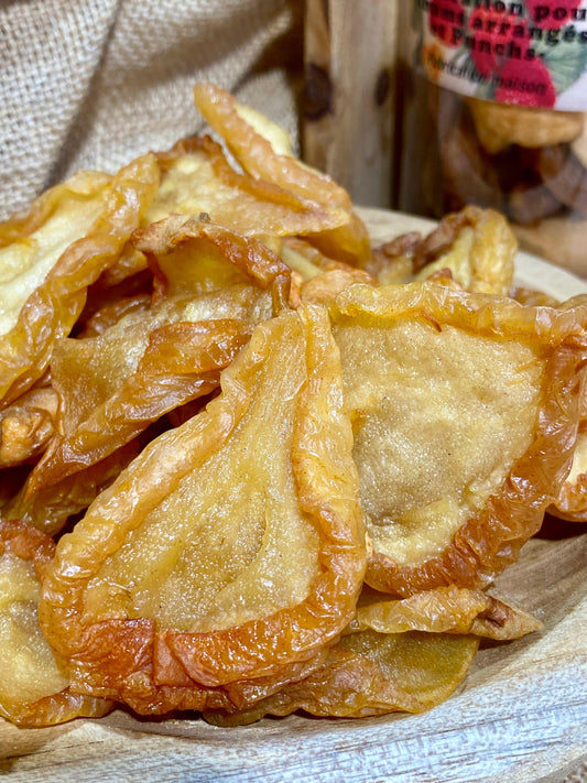 Poire séchée naturelle |  bienfaits, utilisations, recettes