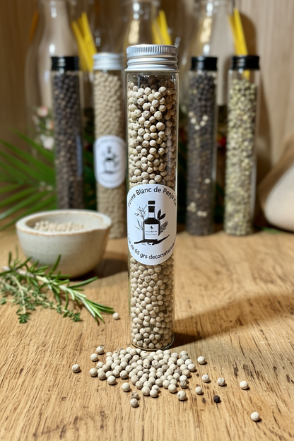 Poivre Blanc de Penja IGP — Grains blancs uniquement