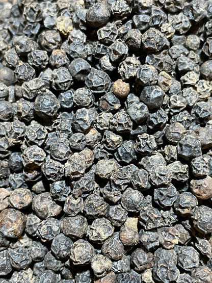 Poivre fumé de Madagascar pour poissons et fruits de mer, épice fumée artisanale