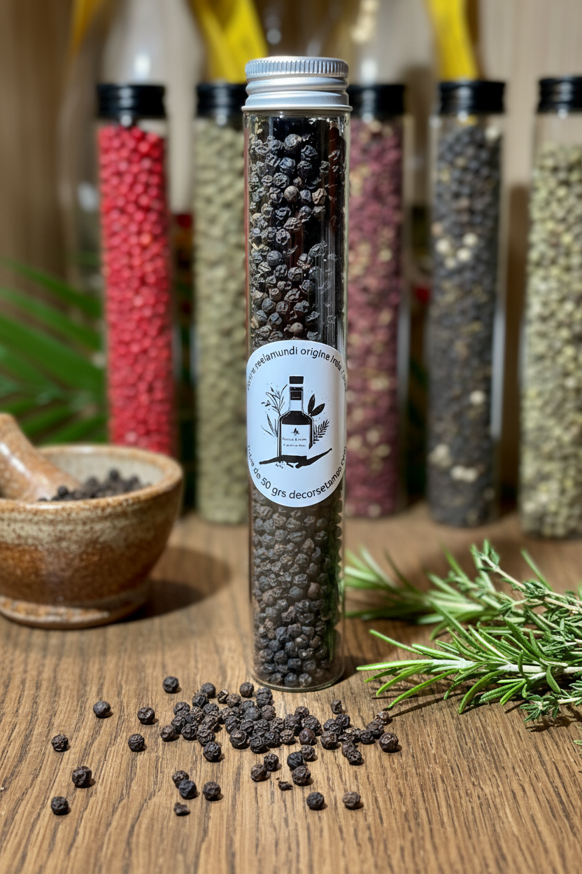 Poivre Neelamundi Inde — Ambiance tube