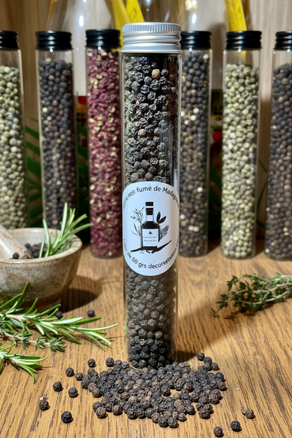 Poivre Noir Fumé de Madagascar — Ambiance tube