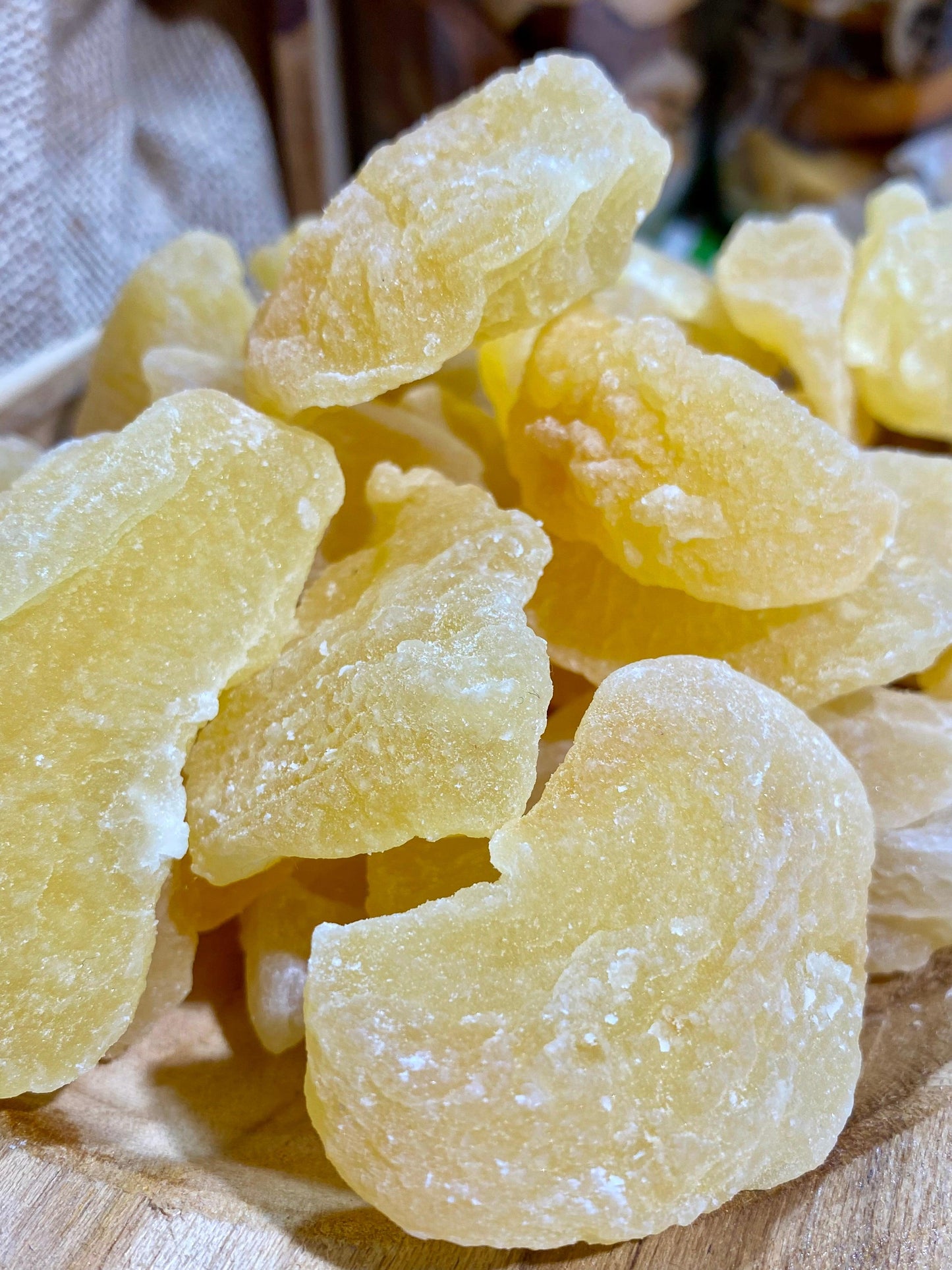 Pomme déshydratée pour collation fruitée