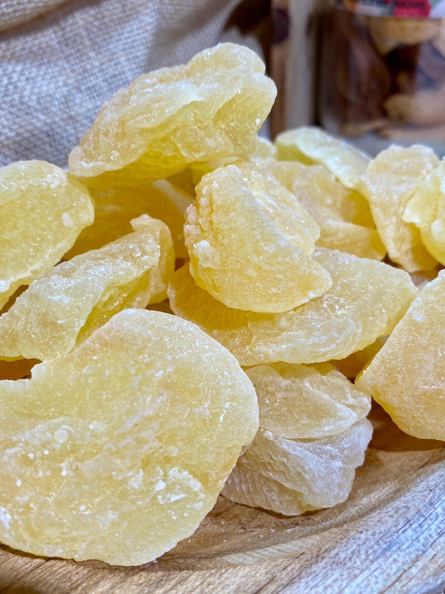 Tranches de pomme déshydratée