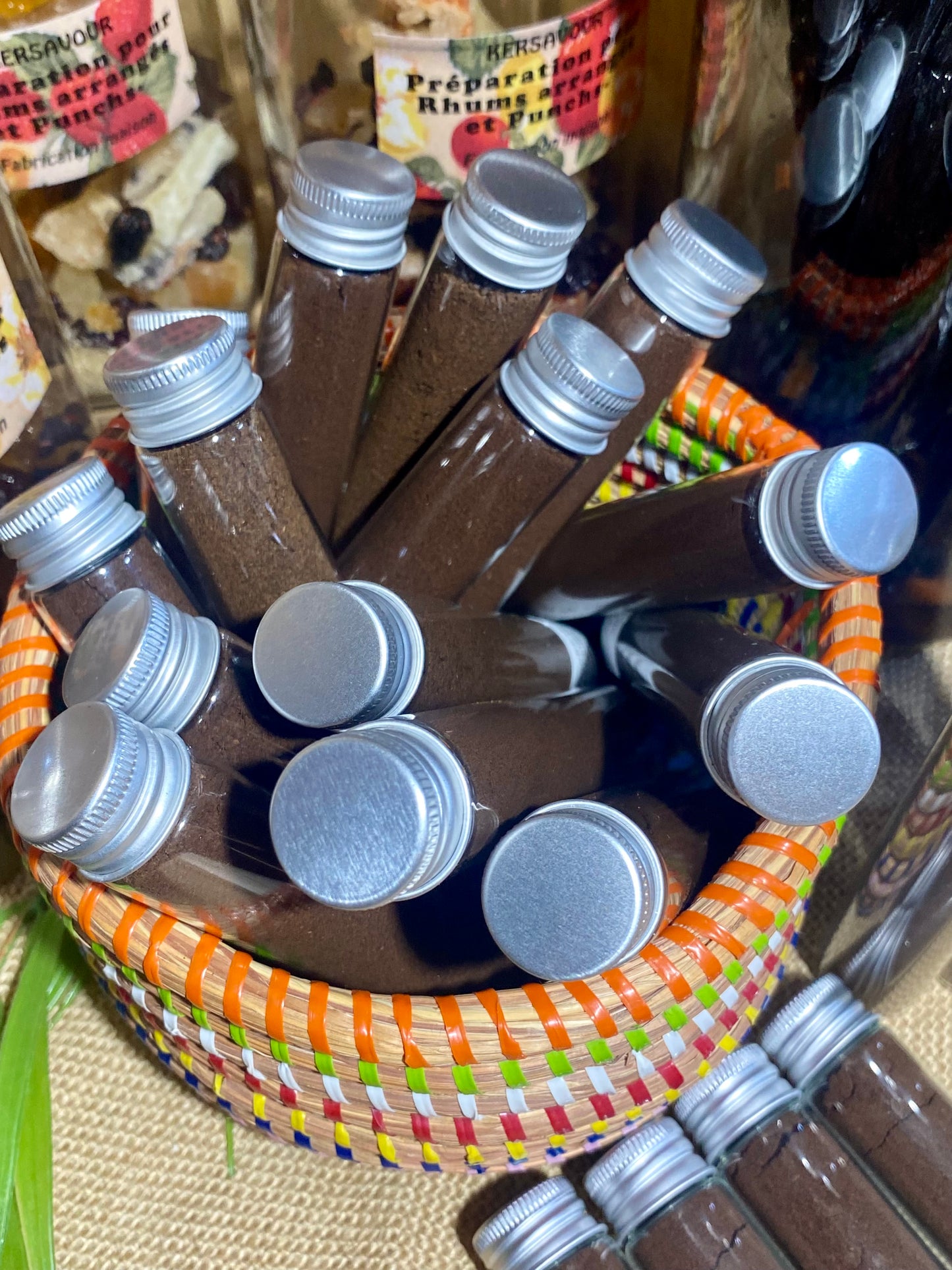 Poudre de vanille de Madagascar utilisée en pâtisserie maison