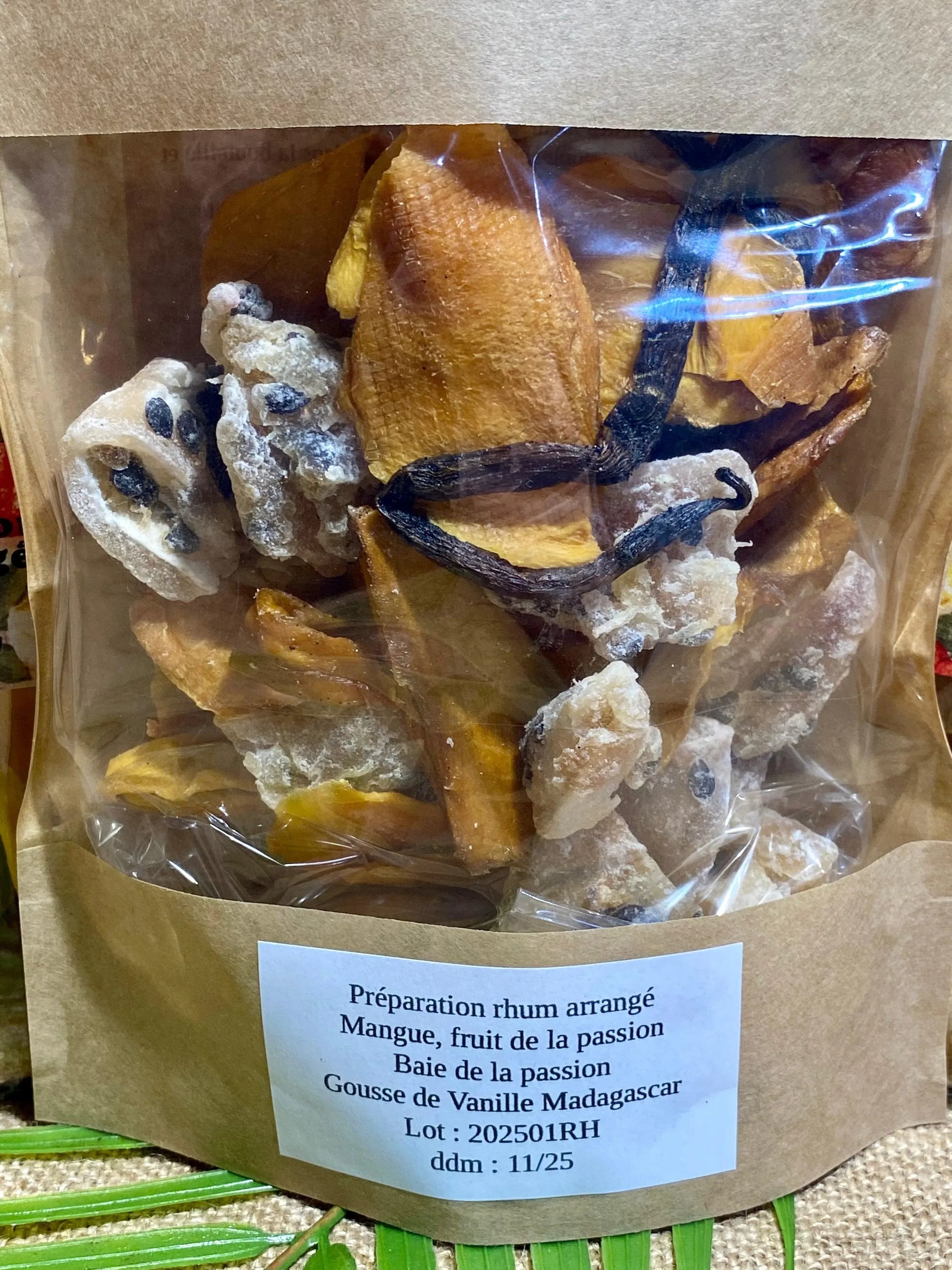 Rhum arrangé mangue passion vanille