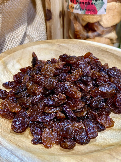 Raisin sec Sultanine fruits secs moelleux naturel