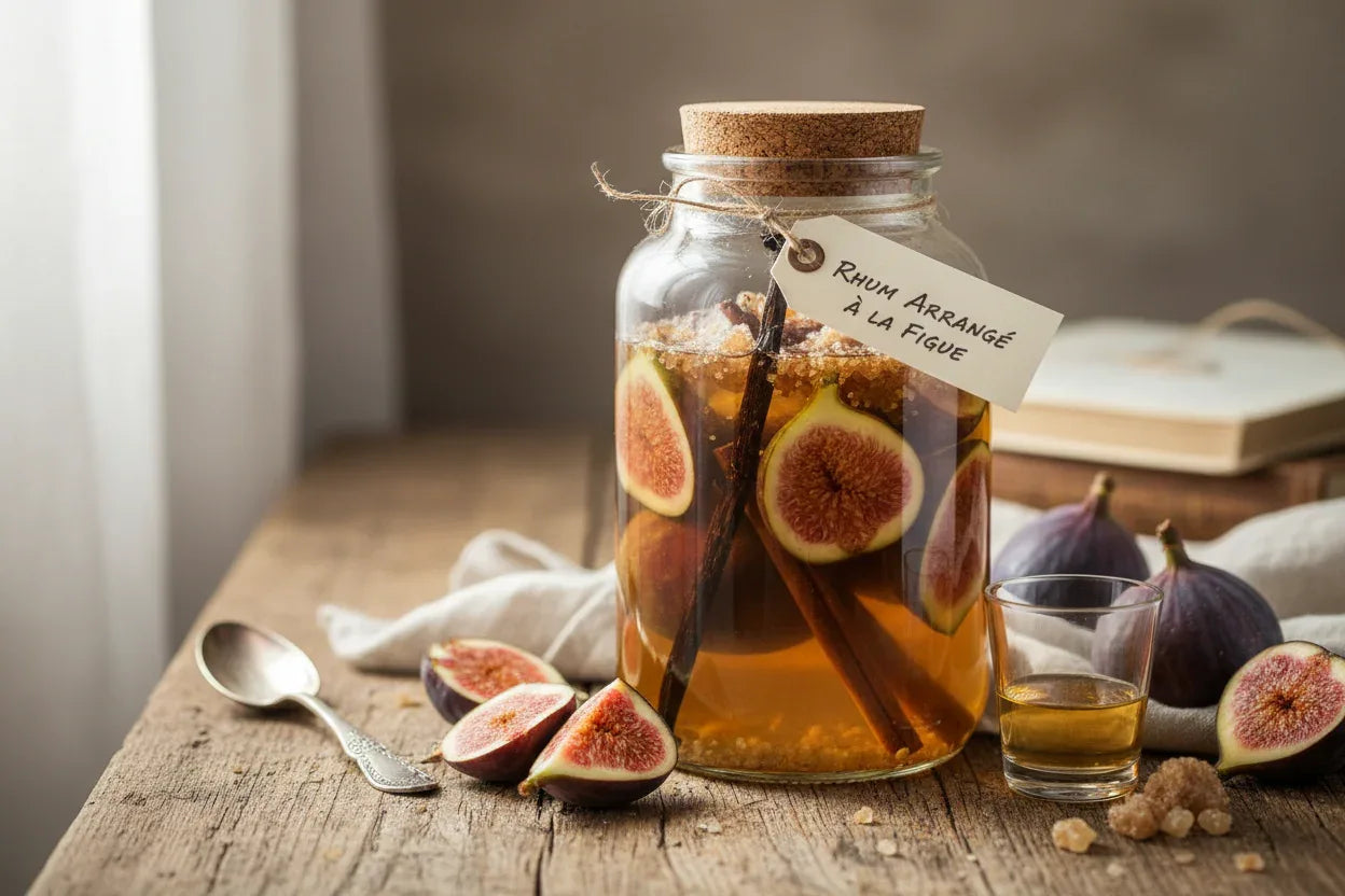 Recette rhum arrangé à la figue