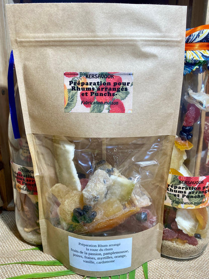 Sachet préparation rhum arrangé | La route des rhums