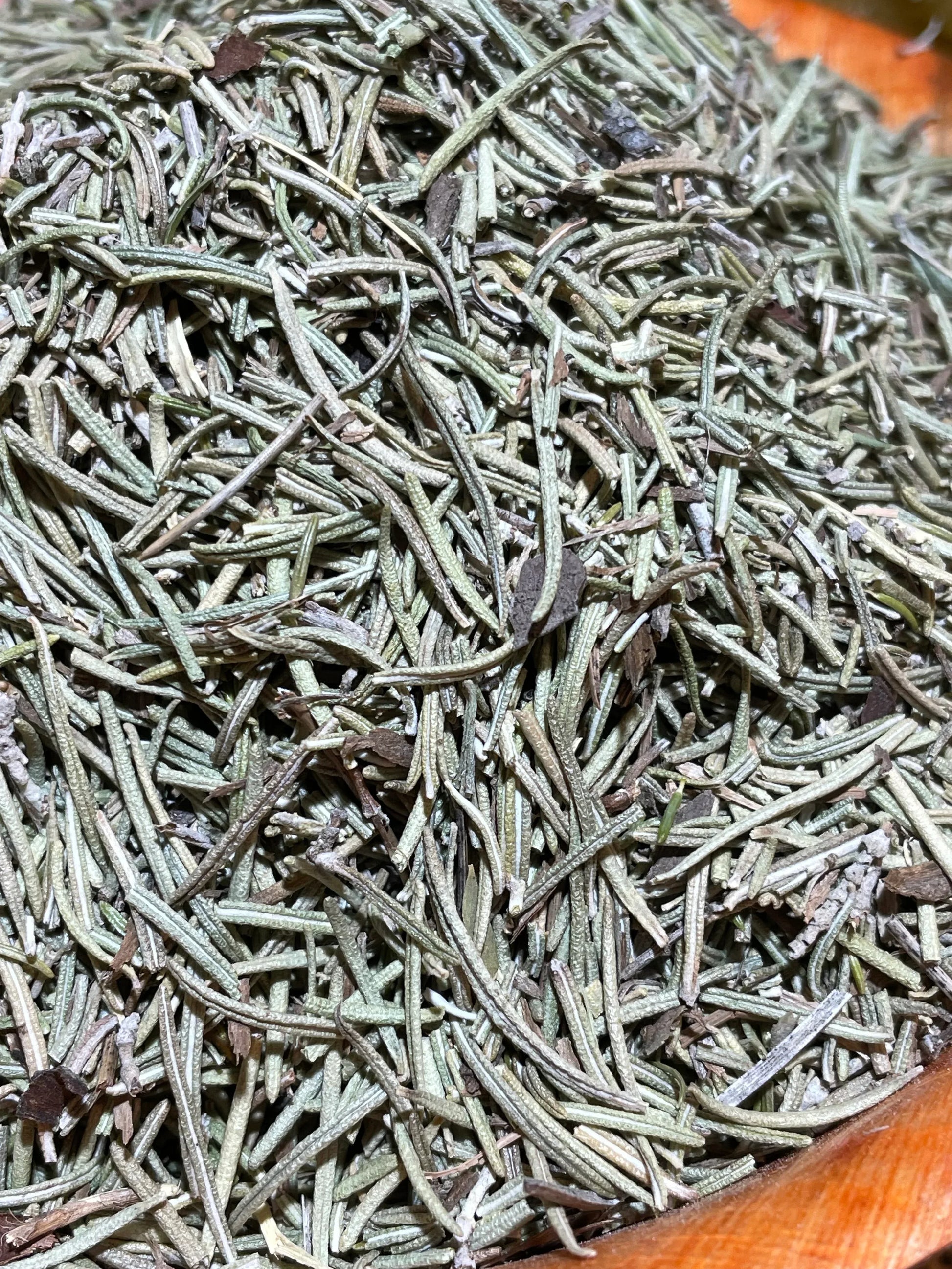 Romarin séché en vrac, herbe aromatique méditerranéenne aux arômes résineux et camphrés