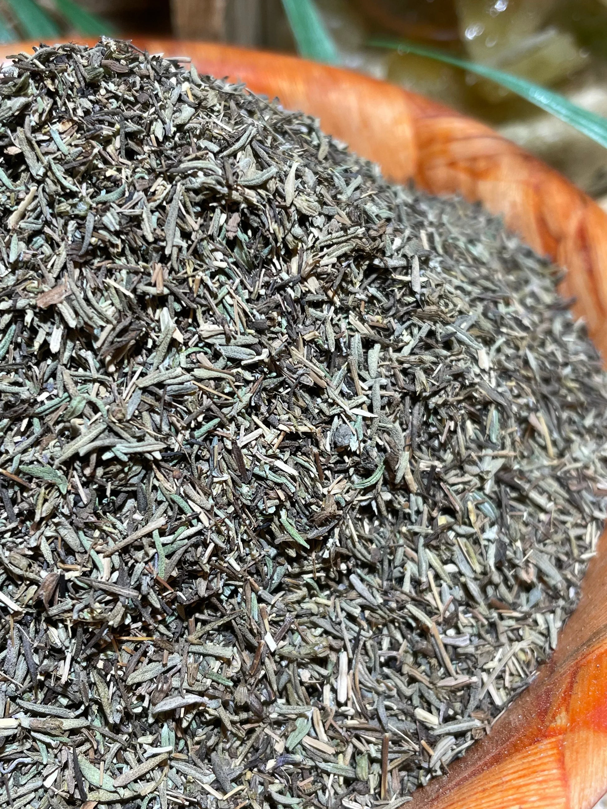 thym séché utilisation, infusion et recettes