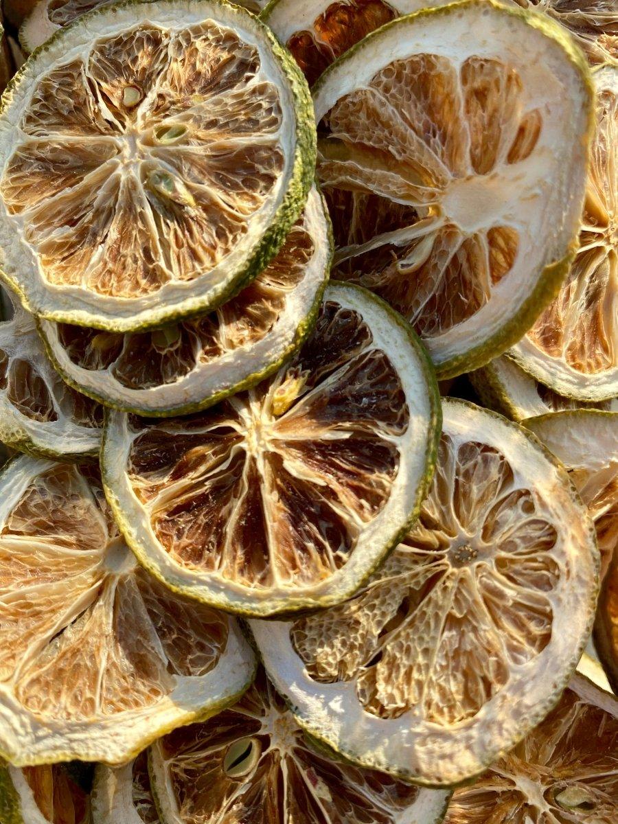 tranche Citron vert séchée pour cocktail