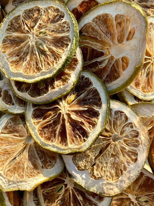 tranche Citron vert séchée pour cocktail