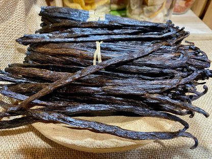 Infusion et rhum arrangé préparés avec gousses de vanille Gourmet Ouganda 13–15 cm