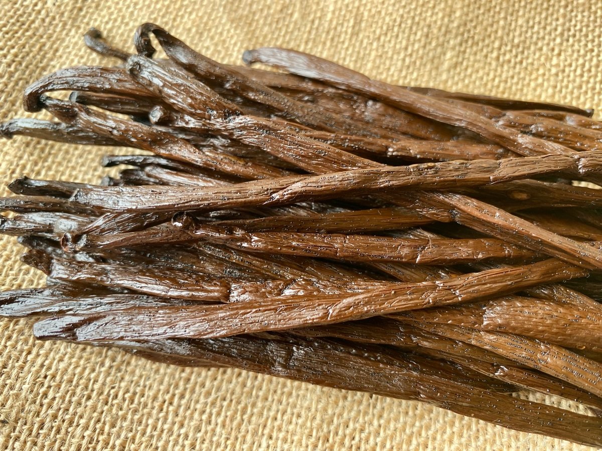 Gousses de vanille de Madagascar 13–15 cm, taille idéale pour pâtisserie et desserts