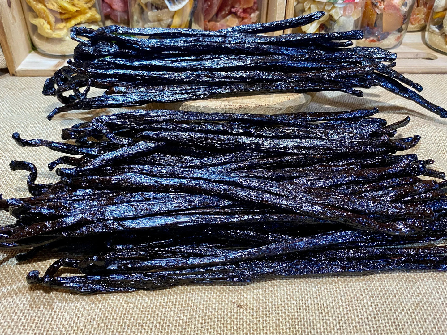 Gousse de vanille Pompona de Madagascar, rare et aromatique pour desserts et pâtisserie