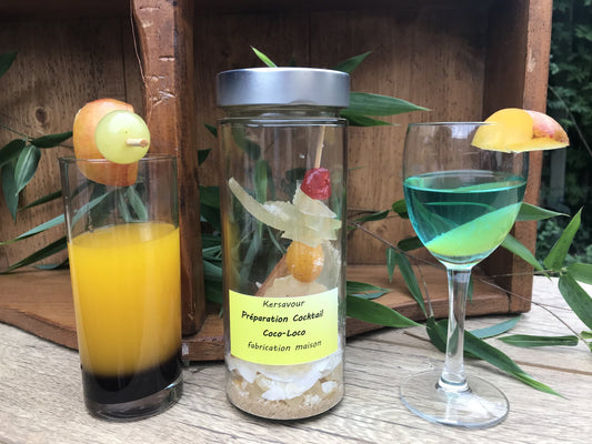 Kit Préparation cocktail : Coco loco - décors et ames