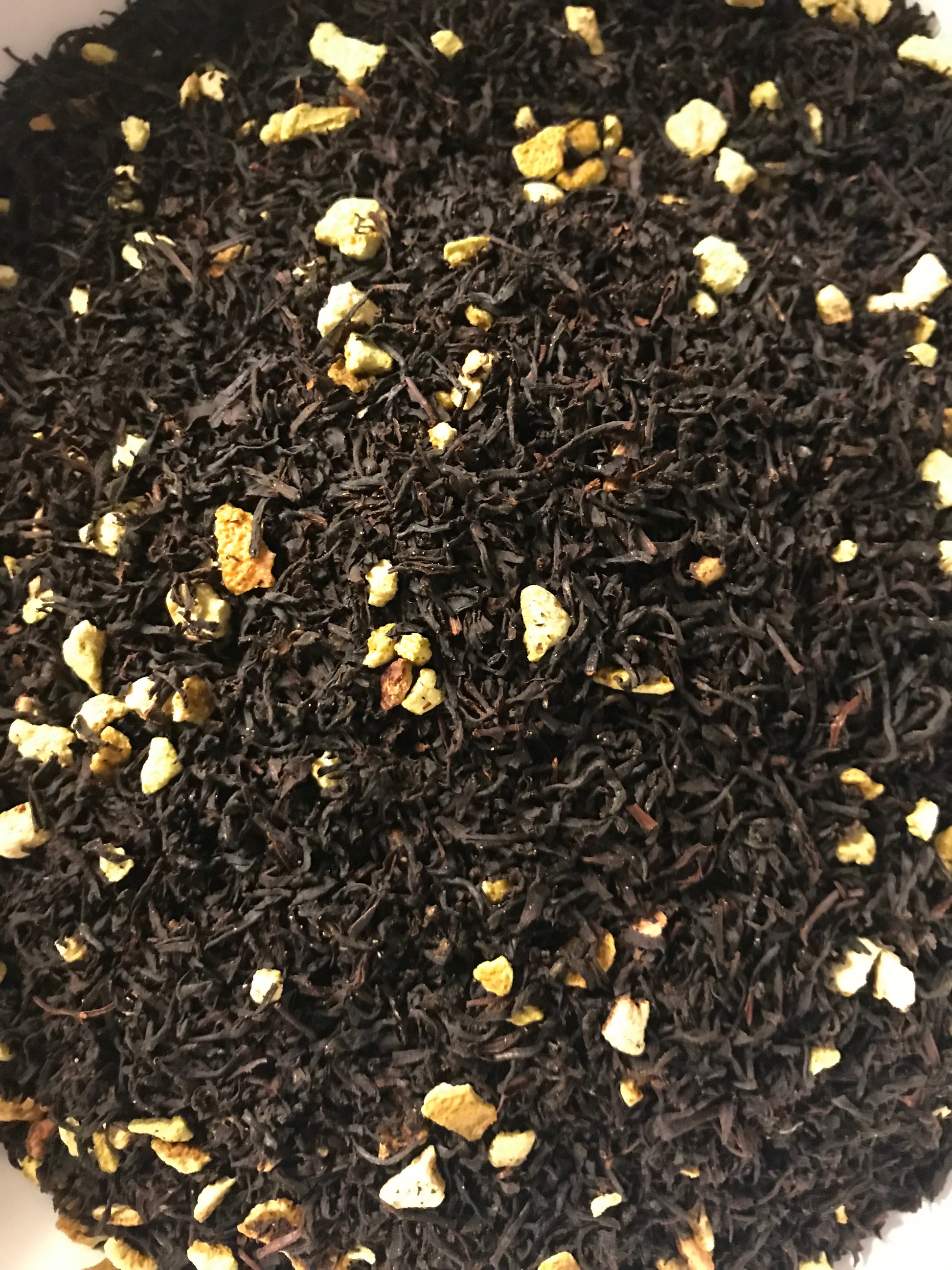 Thé noir à l'orange bio - décors et ames