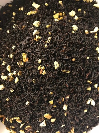 Thé noir à l'orange bio - décors et ames